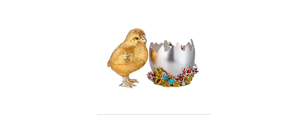 Подвеска «Птичка Моя» и серебряная миниатюра «Пробуждение» от ювелирного бренда RODIS
