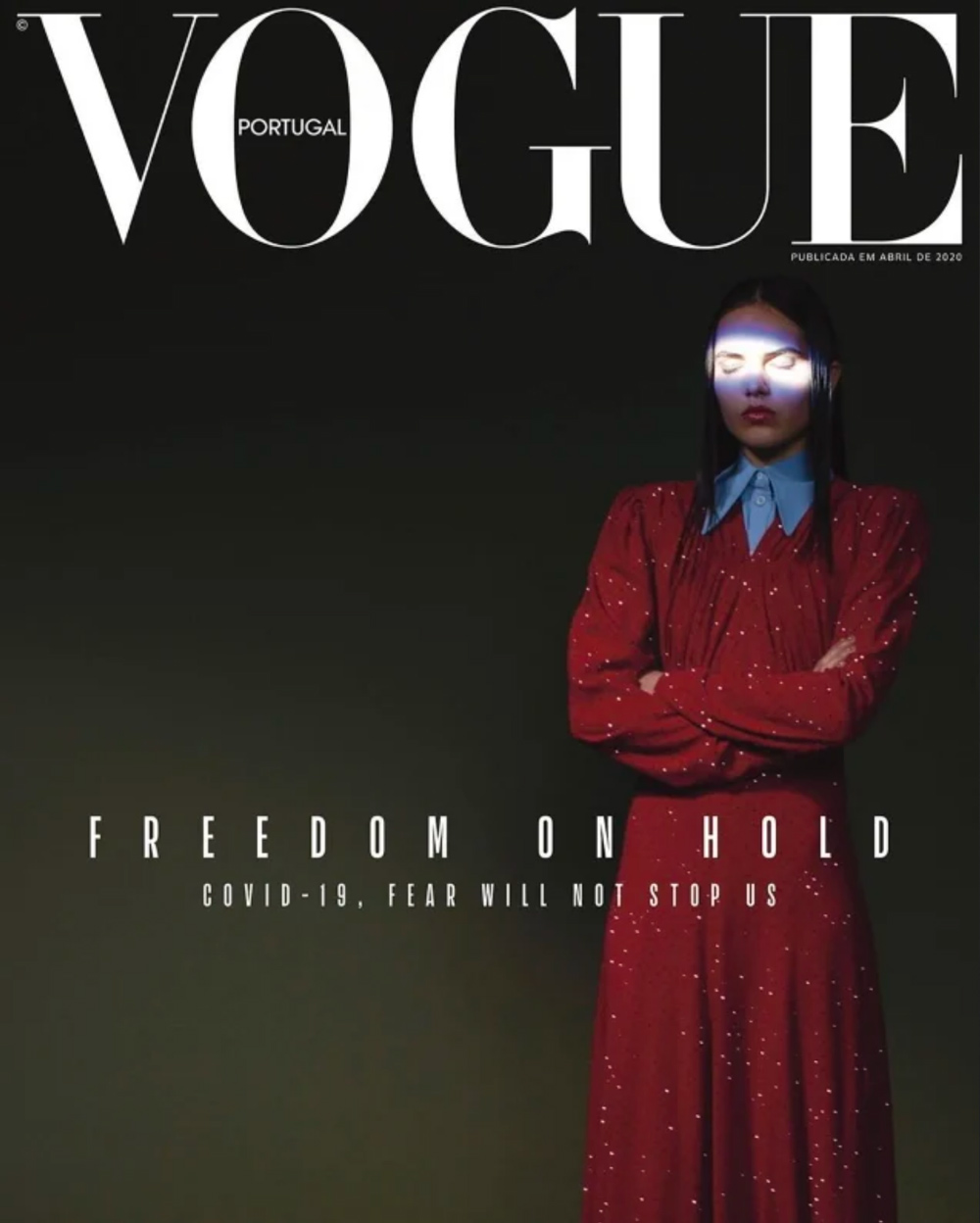 Vogue Portugal обложка за апрель 2020