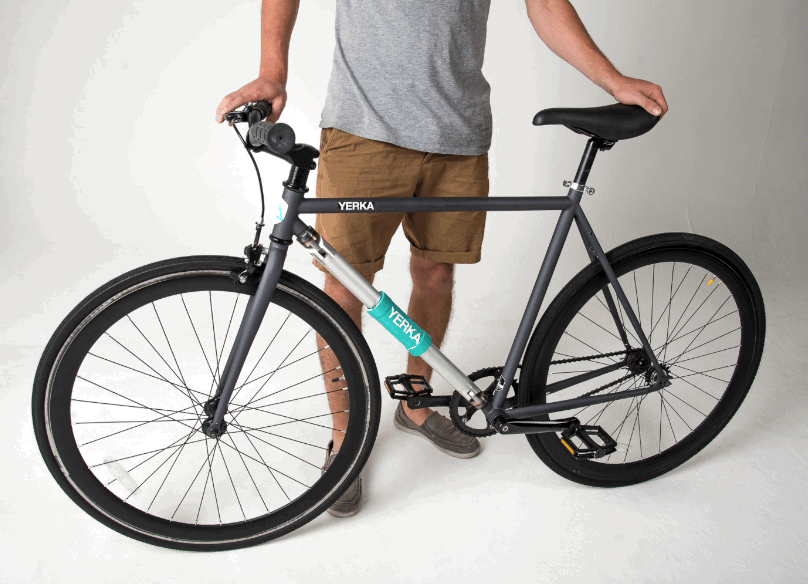 Дизайн городского велосипеда с защитой от воров