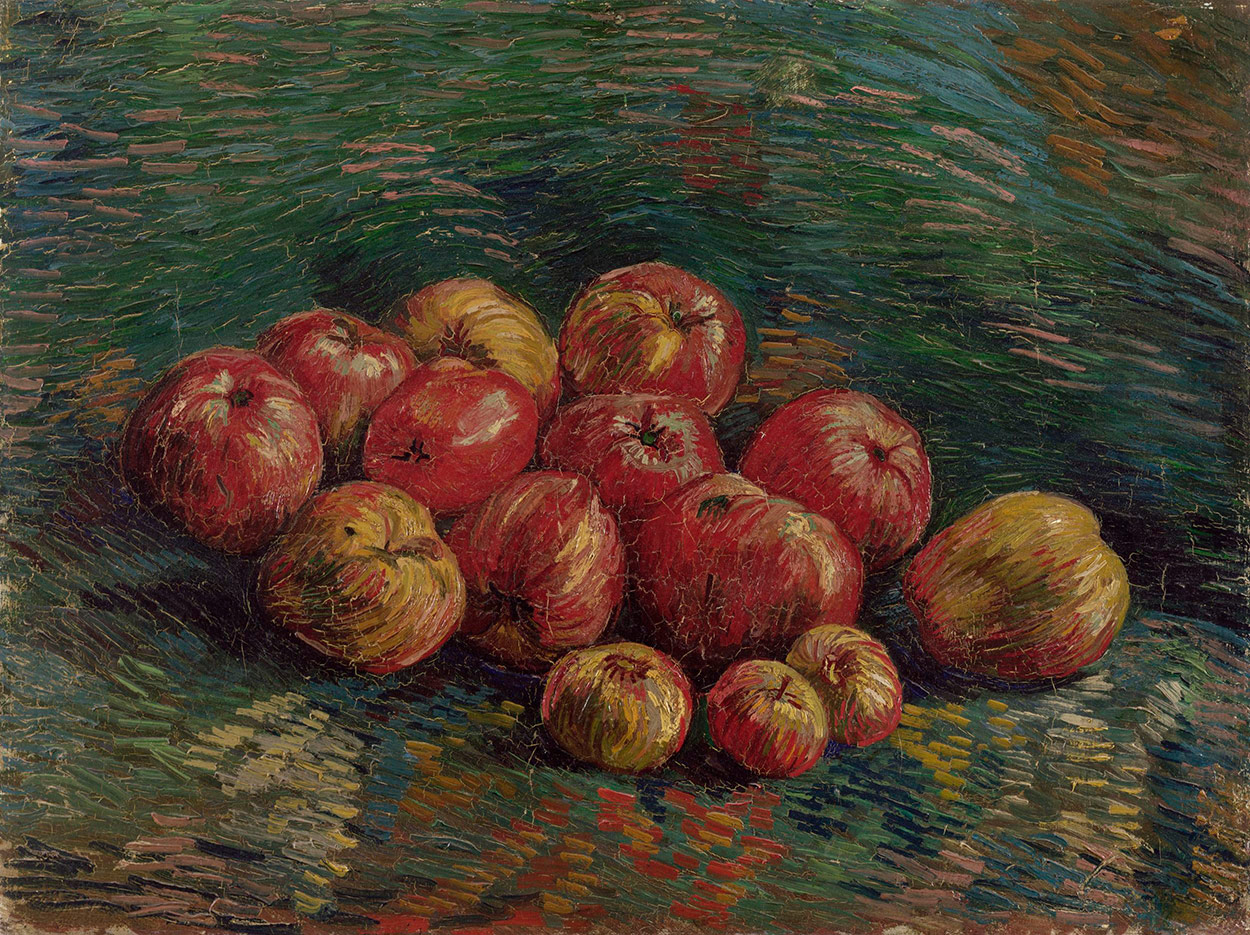 Натюрморт с яблоками Винсента Ван Гога