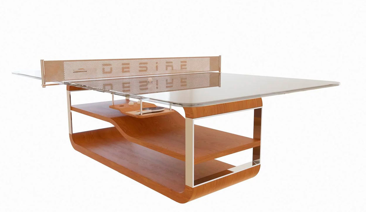 Специально для Архпонга подобрали дизайнерский стол от Desire Fitness