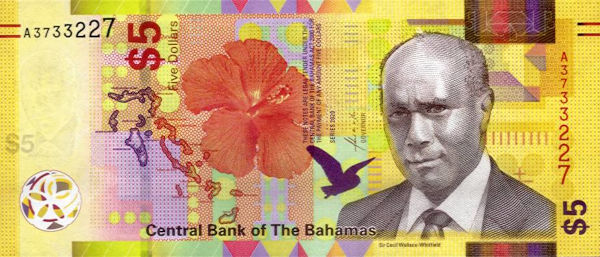 Дизайн банкноты Багамы