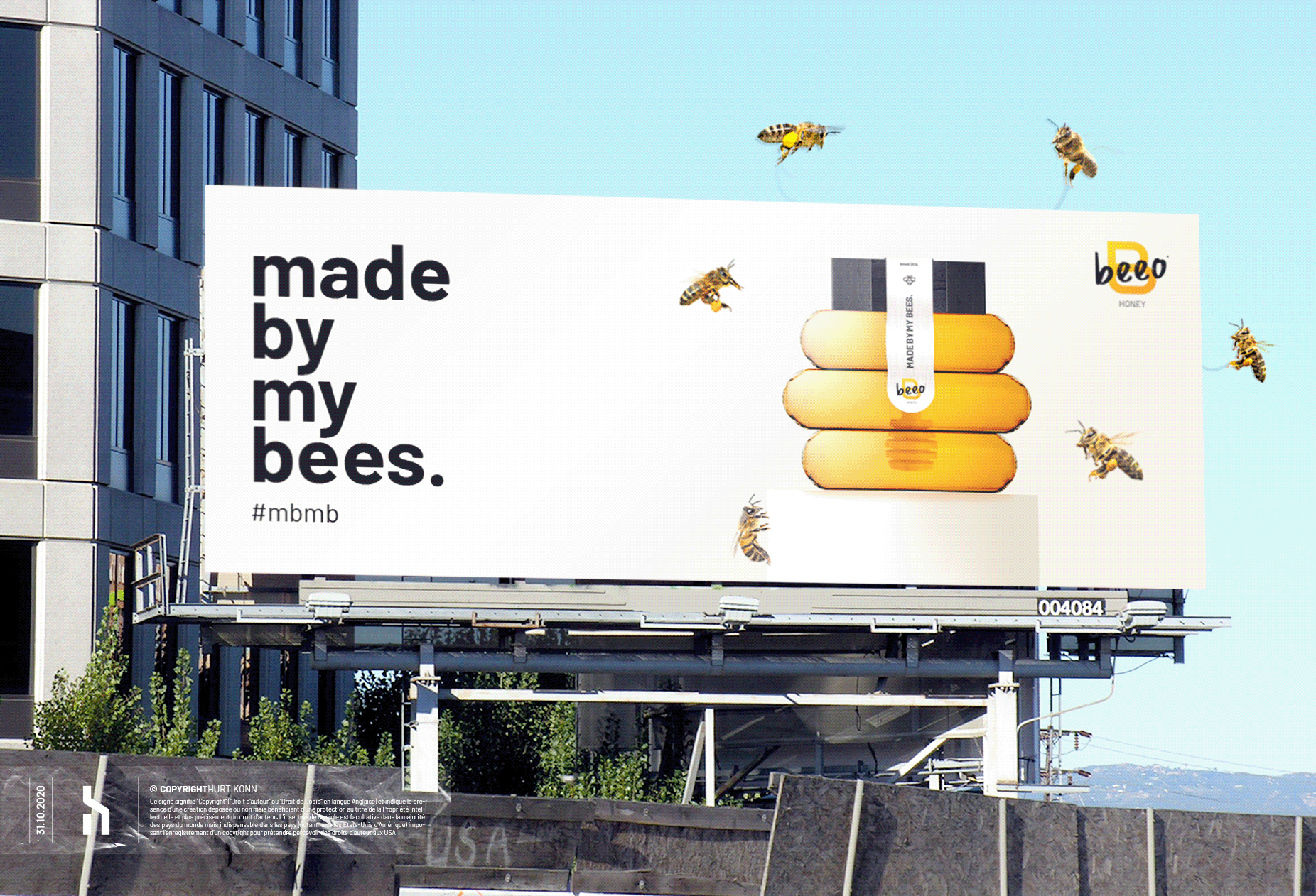 Реклама медового бренда