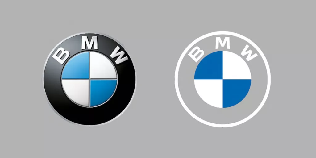 Обновление логотипа BMW 2020 года
