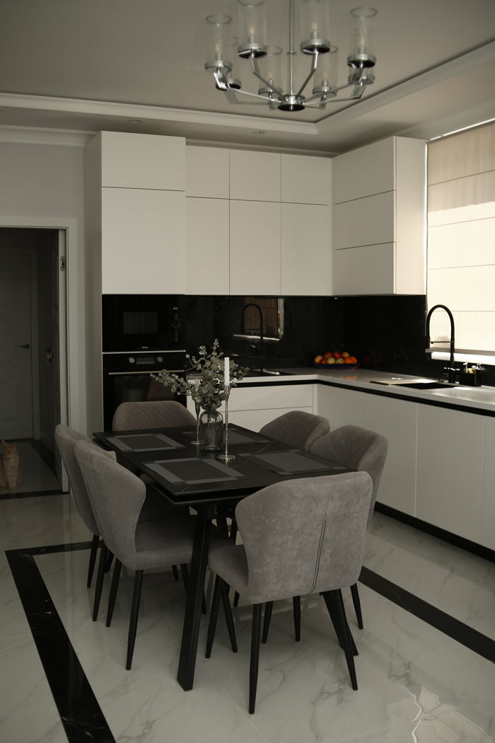 Дизайн интерьера квартиры: кухня и гостинная