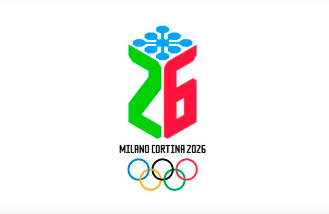 Логотип Dada для Зимних Олимпийских игр 2026
