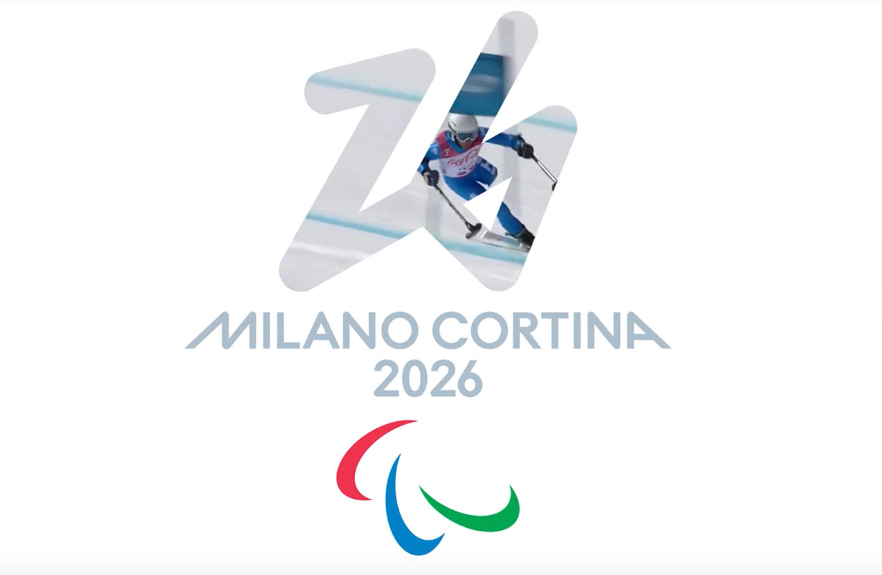 Логотип Зимних Параолимпийских Игр 2026