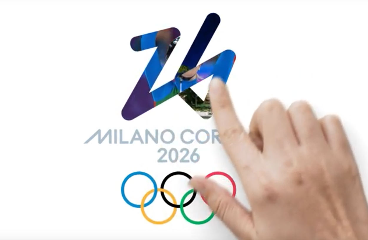 Новый логотип Futura для Зимних Олимпийских Игр 2026 в Италии