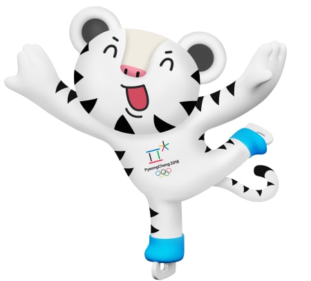 Тигр - талисман олимпийских игр 2018