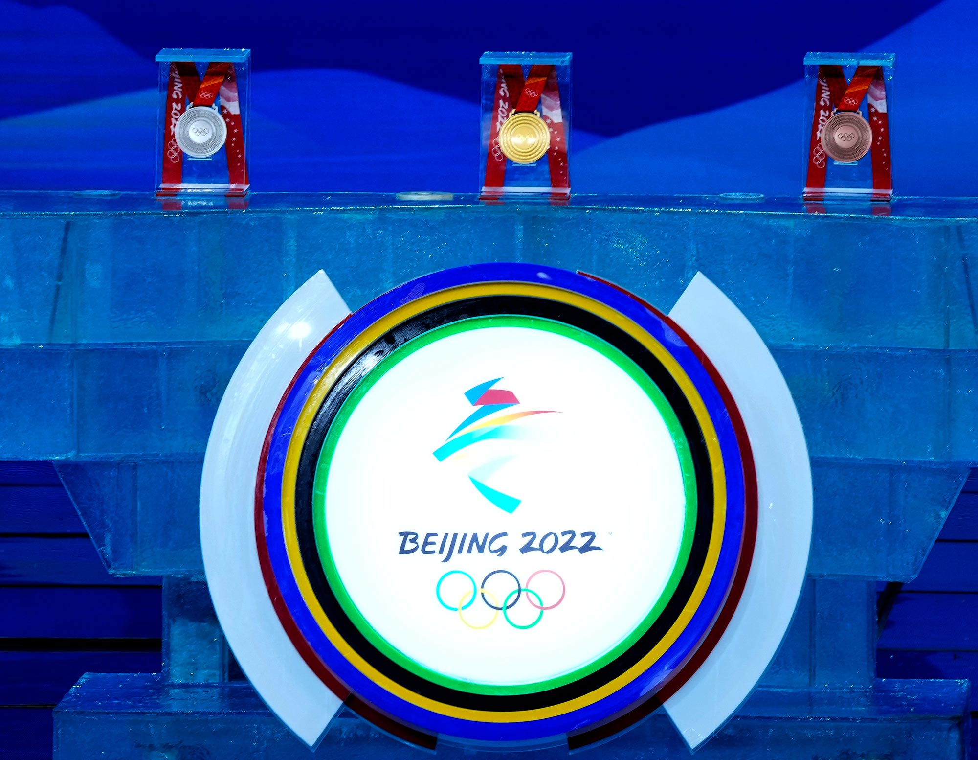 Дизайн олимпийских медалей для зимней олимпиады 2022 в Пекине