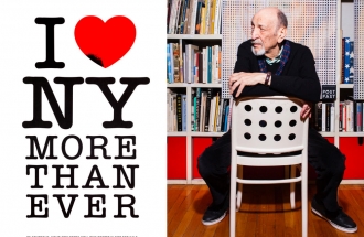 Milton Glaser, дизайнер логотипа "I ♥ NY", скончался в возрасте 91 года