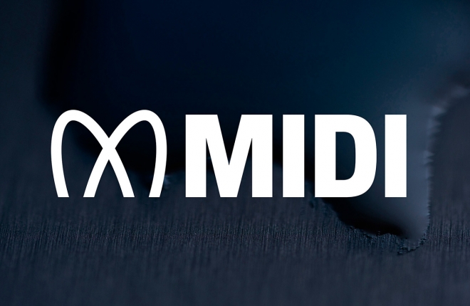 Студия Pentagram разработала логотип для цифрового музыкального стандарта MIDI