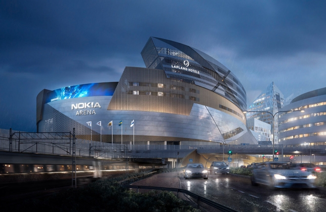 Стадион Nokia Arena в Тампере готовится к масштабному открытию