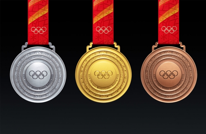 Дизайн олимпийских медалей 2022