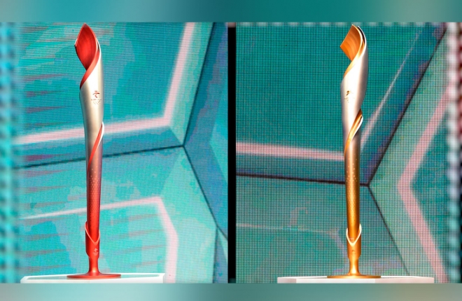 Дизайн факела зимних олимпийских игр в Пекине 2022