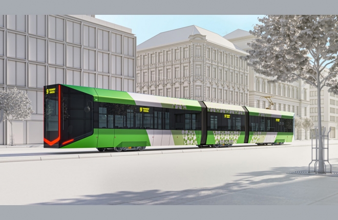 2050.ЛАБ представил новый дизайн-концепт трамвая Трамформер