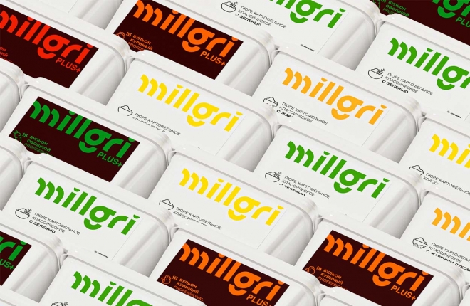 Стратегия и упаковка бренда Millgri